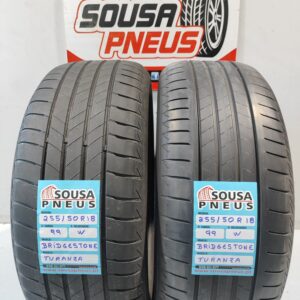 2 pneus semi novos 225-50R18 Bridgestone - 120 euros Oferta dos portes
